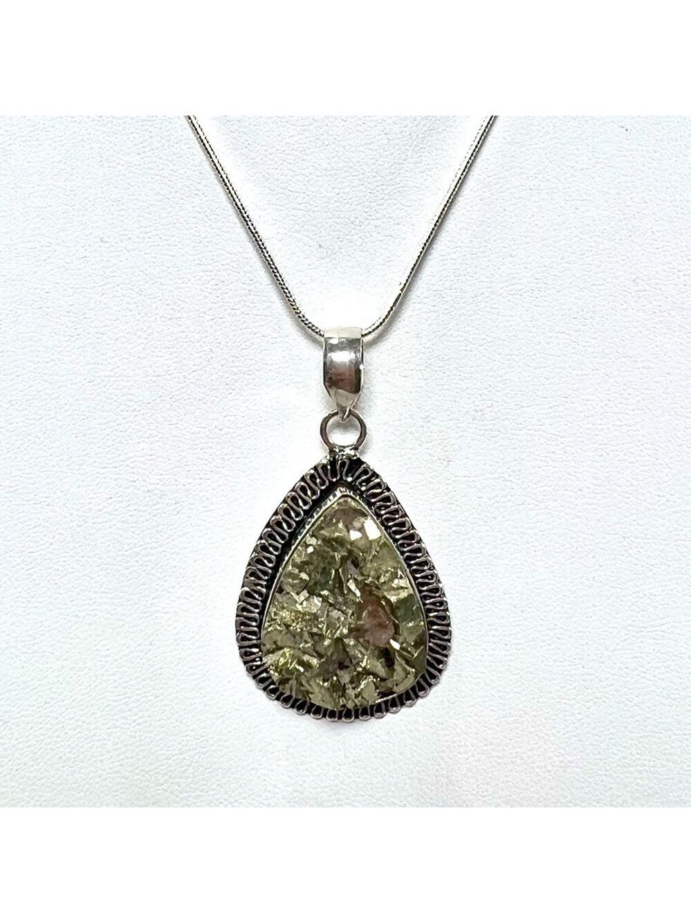 Apache Pyrite 925 Gemstone Pendant